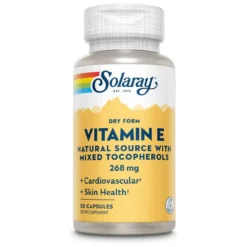 Solaray Vitamin E 400 IU 50 Softgels