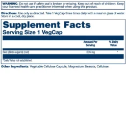 Solaray Beet Root 605mg 100 Veg Caps 5 Solaray Beet Root 605mg 100 Veg Caps -Now Foods Store Untitled design 24 23652.1702141110