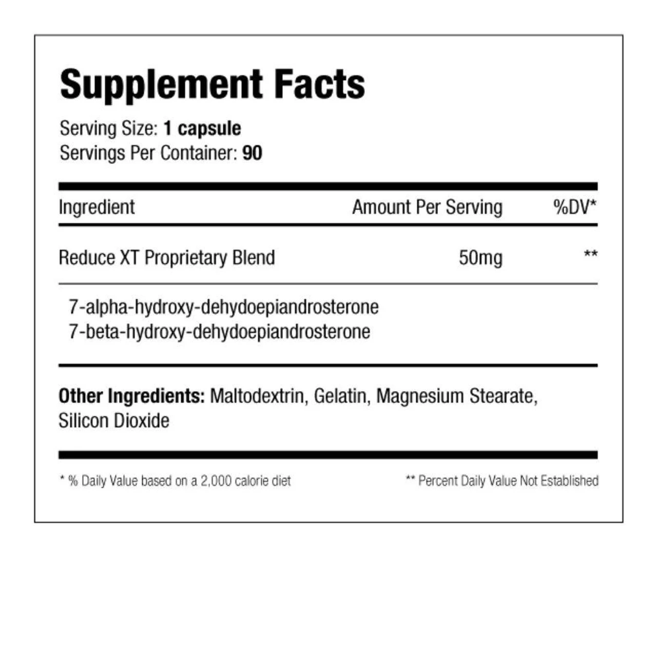 Serious Nutrition Solutions Reduce XT 90 Caps 2 Serious Nutrition Solutions Reduce XT 90 Caps - Image 2