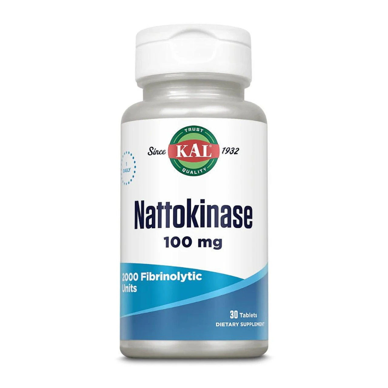 KAL Nattokinase 100mg 30 Tablets 1 KAL Nattokinase 100mg 30 Tablets