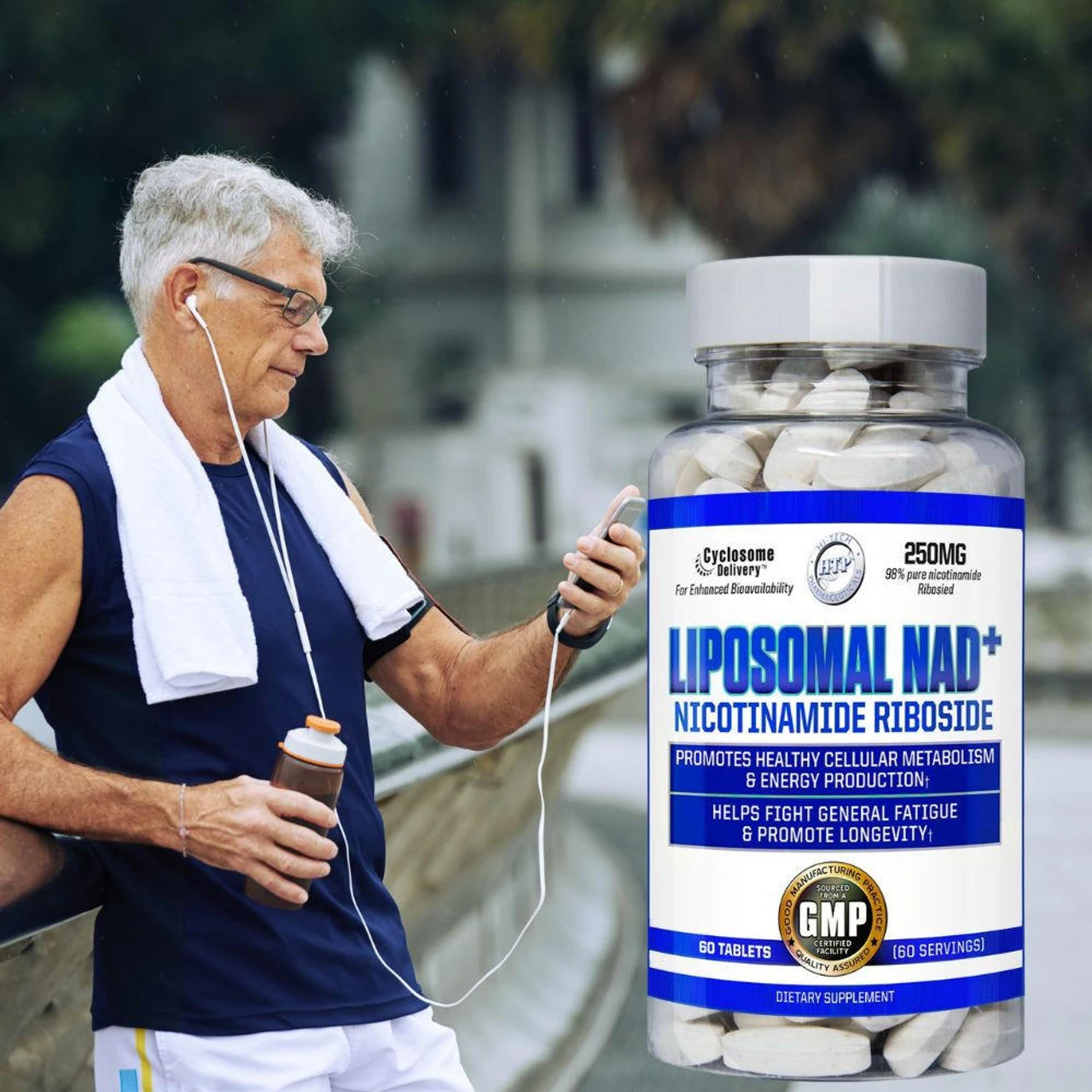 Hi-Tech Pharmaceuticals Liposomal NAD+ 60 Tablets 2 Hi-Tech Pharmaceuticals Liposomal NAD+ 60 Tablets - Image 2