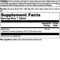 KAL Nattokinase 100mg 30 Tablets 6 KAL Nattokinase 100mg 30 Tablets -Now Foods Store Untitled design 27 42805.1702142774