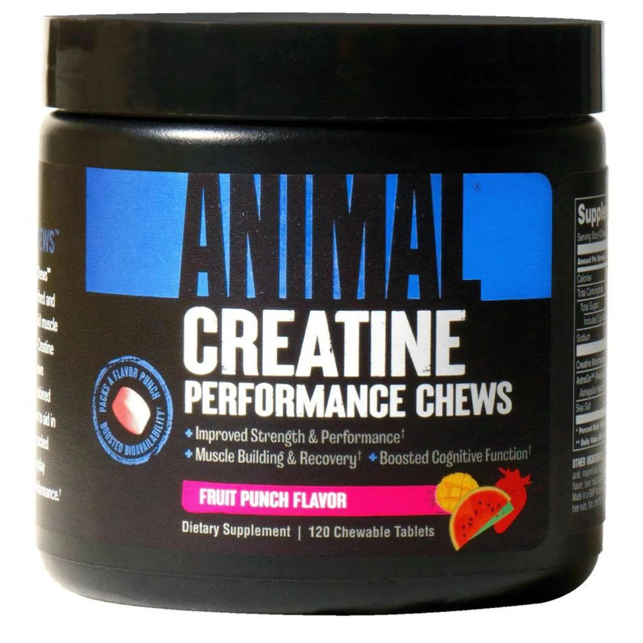 Universal Animal Creatine Chews 120 Chewable Tablets 1 Universal Animal Creatine Chews 120 Chewable Tablets