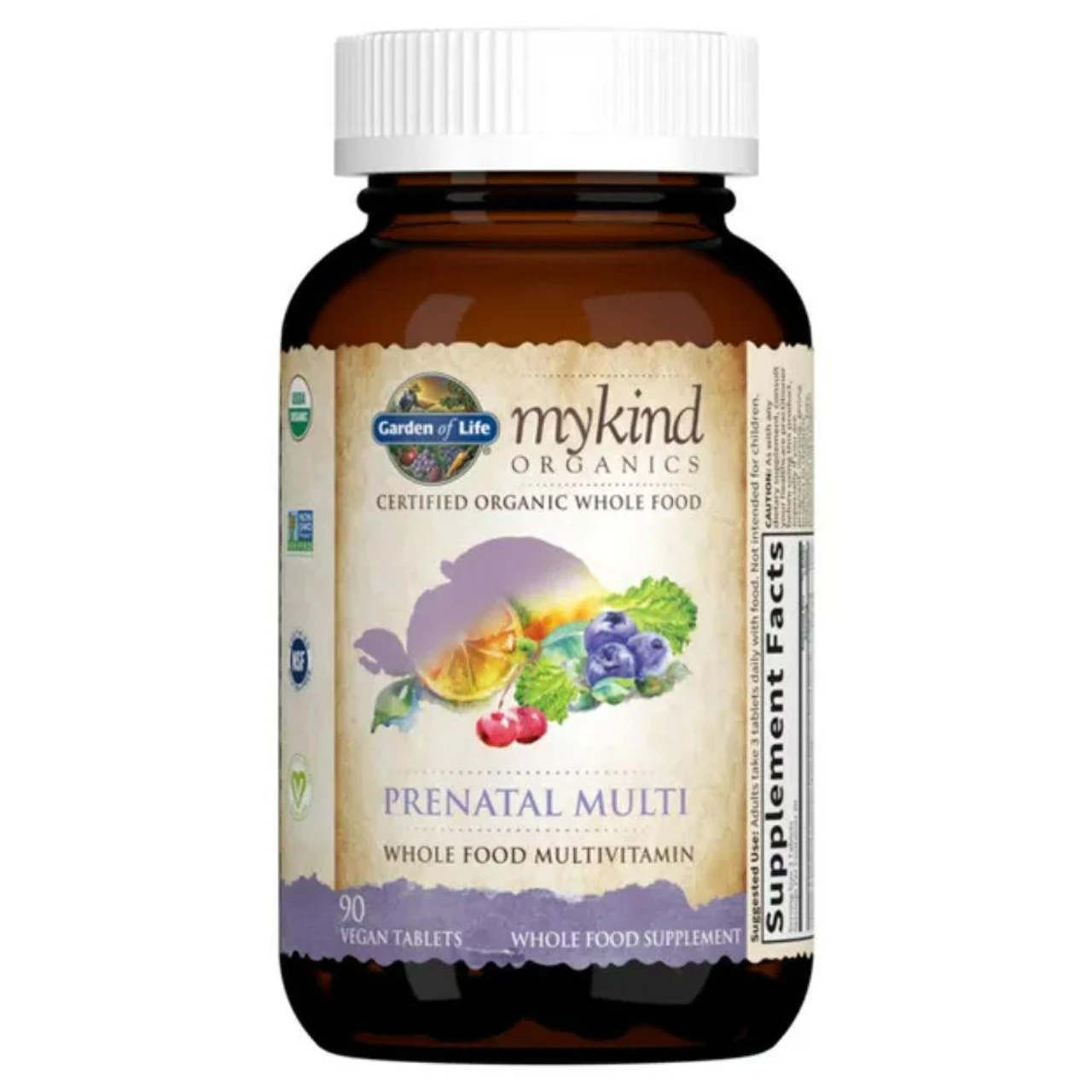 Garden Of Life MyKind Organics Prenatal (Non-GMO) Multi 90 Tabs 2 Garden Of Life MyKind Organics Prenatal (Non-GMO) Multi 90 Tabs - Image 2