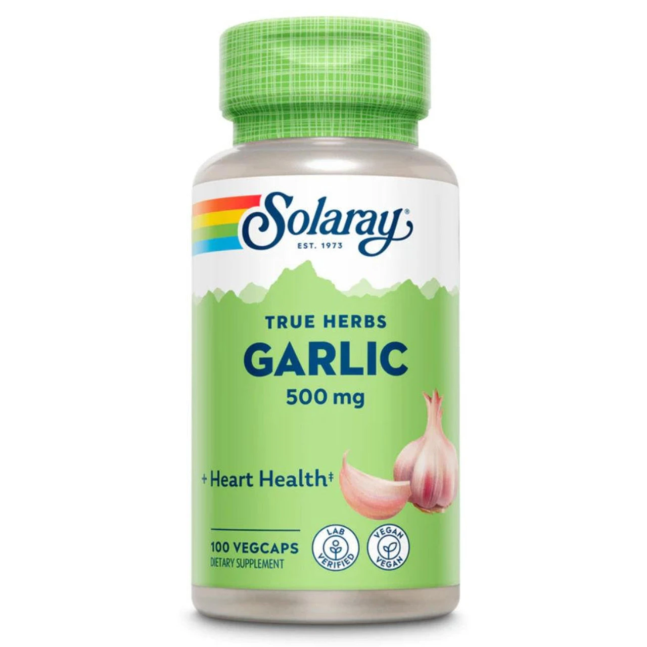Solaray Garlic 500mg 100 Caps 1 Solaray Garlic 500mg 100 Caps