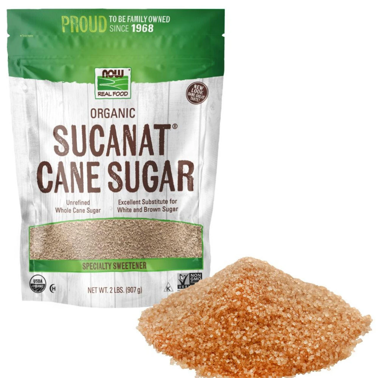 Now Foods Sucanat Organic 2 Lb 3 Now Foods Sucanat Organic 2 Lb - Image 3