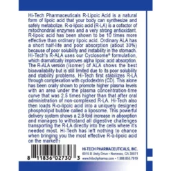 Hi-Tech Pharmaceuticals R-ALA 60ct 7 Hi-Tech Pharmaceuticals R-ALA 60ct -Now Foods Store Untitled design 34 66568.1702146185