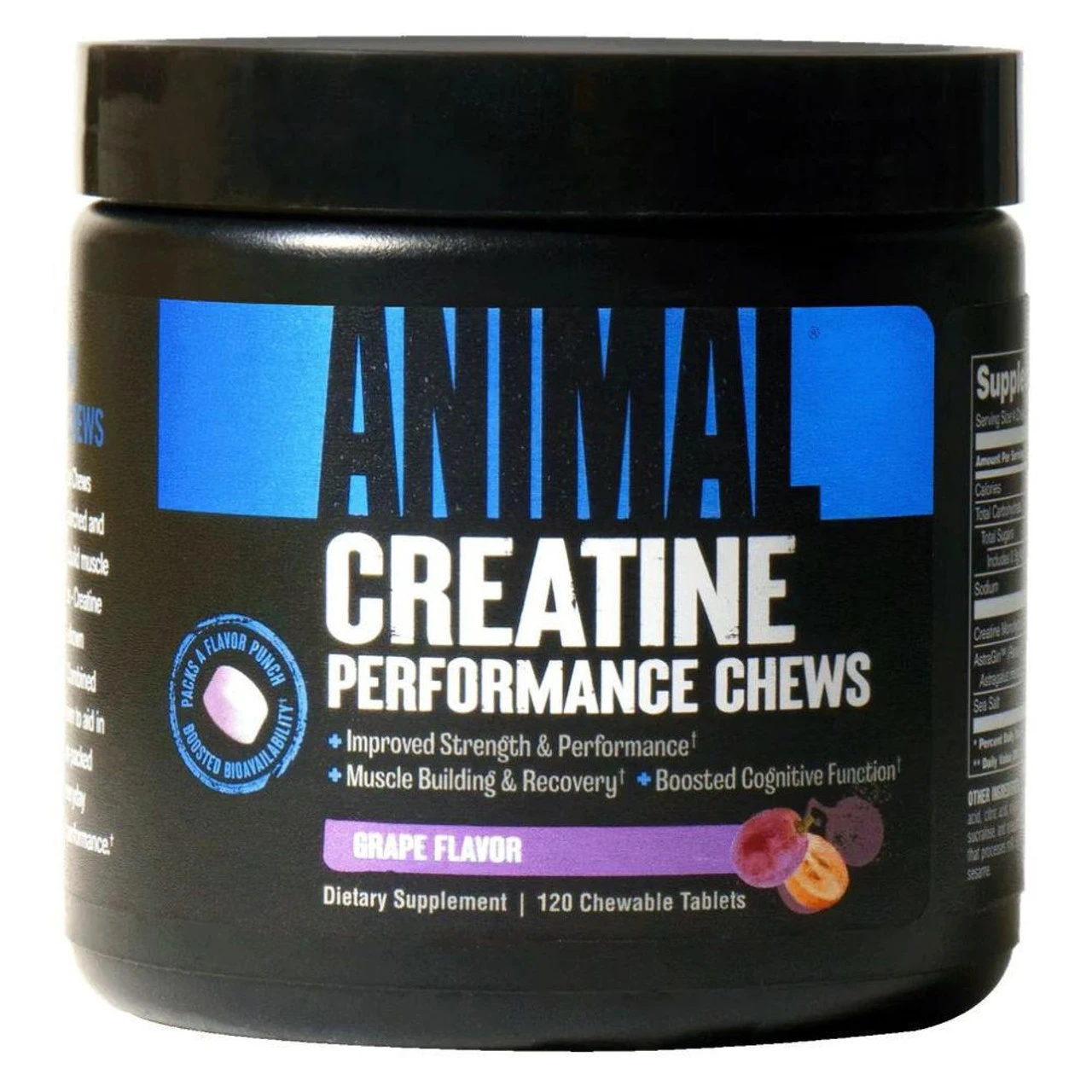 Universal Animal Creatine Chews 120 Chewable Tablets 2 Universal Animal Creatine Chews 120 Chewable Tablets - Image 2