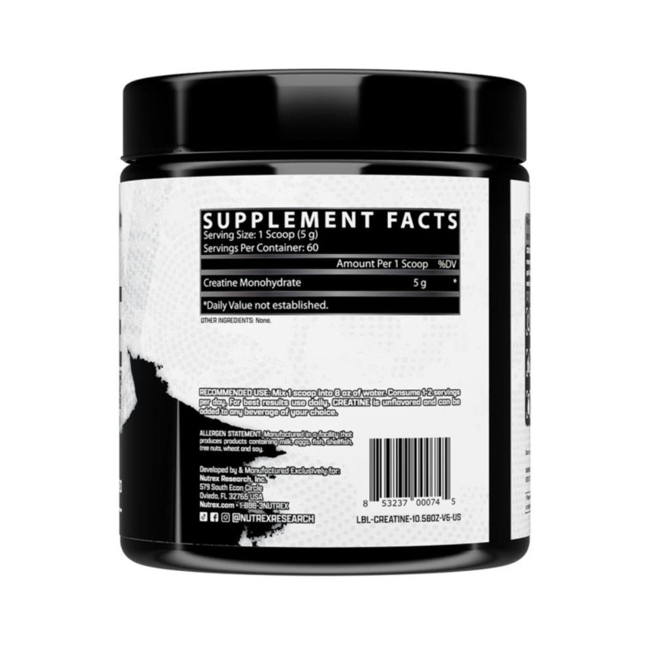 Nutrex Research Creatine Drive Unflavored 300 Grams 3 Nutrex Research Creatine Drive Unflavored 300 Grams - Image 3