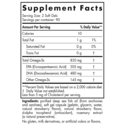 Nordic Naturals DHA 830mg Strawberry 180 Softgels 3 Nordic Naturals DHA 830mg Strawberry 180 Softgels -Now Foods Store Untitled design 41 87817.1704742770
