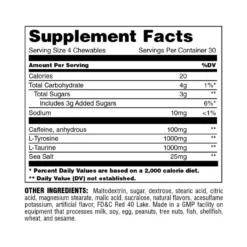 Universal Animal Pre-Energy Chews 120 Tablets -Now Foods Store Untitled design 43 29278.1702147782