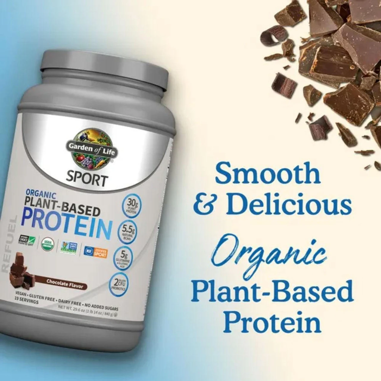 Garden Of Life Organic Plant-Based Protein 4 Garden Of Life Organic Plant-Based Protein - Image 4