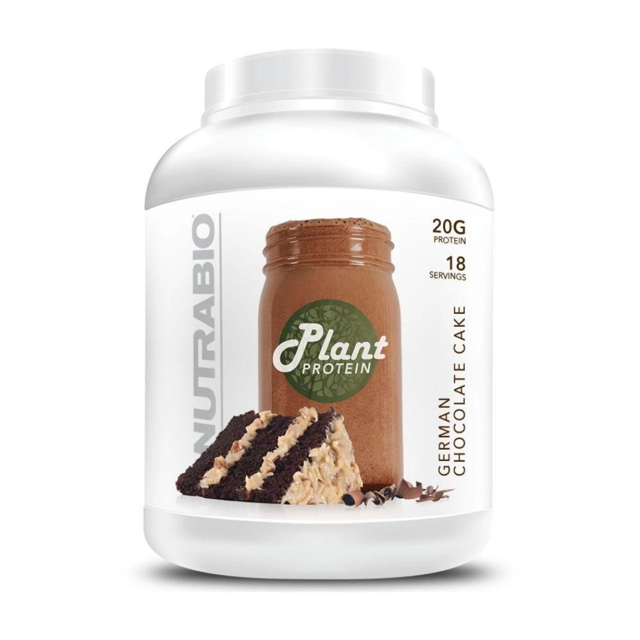 NutraBio Plant Protein 18 Servings 1 NutraBio Plant Protein 18 Servings