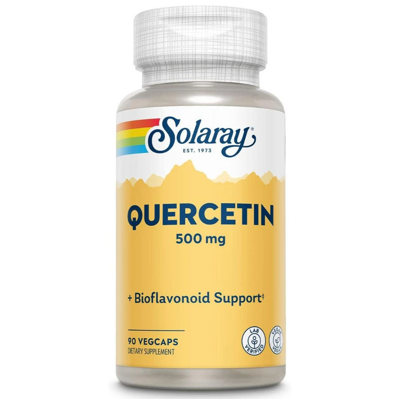 Solaray Non-Citrus Quercetin 500mg 90 Capsules 1 Solaray Non-Citrus Quercetin 500mg 90 Capsules
