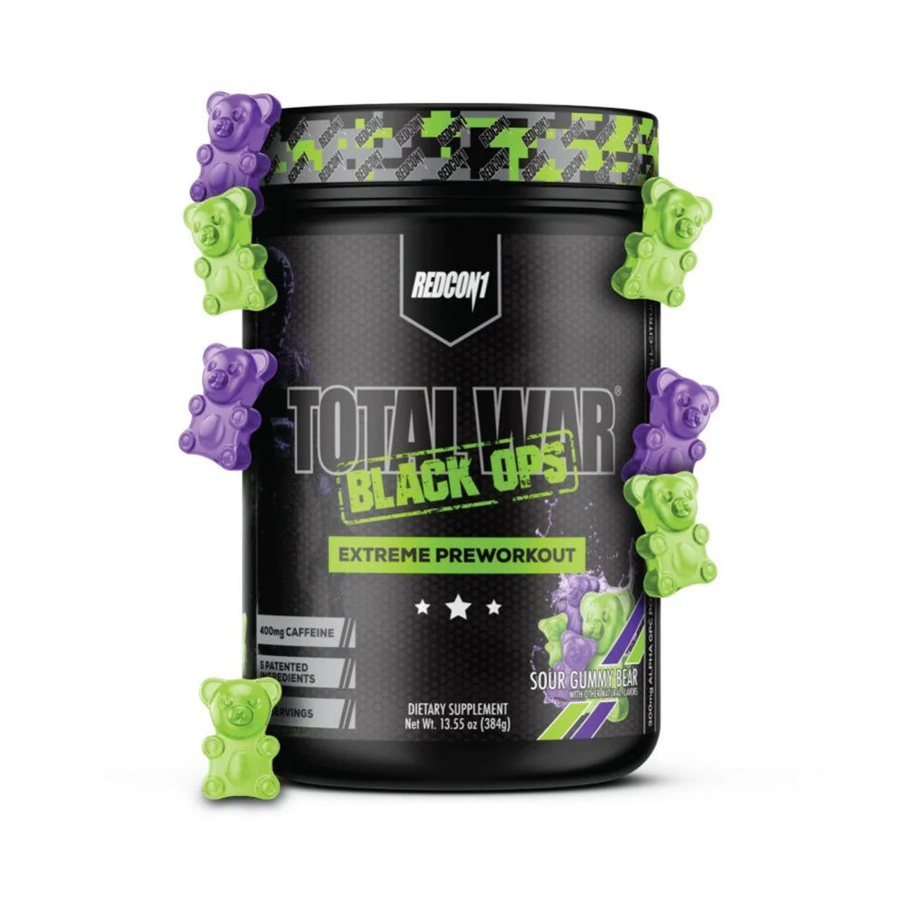 Redcon1 Total War Black Ops 20 Servings 2 Redcon1 Total War Black Ops 20 Servings - Image 2