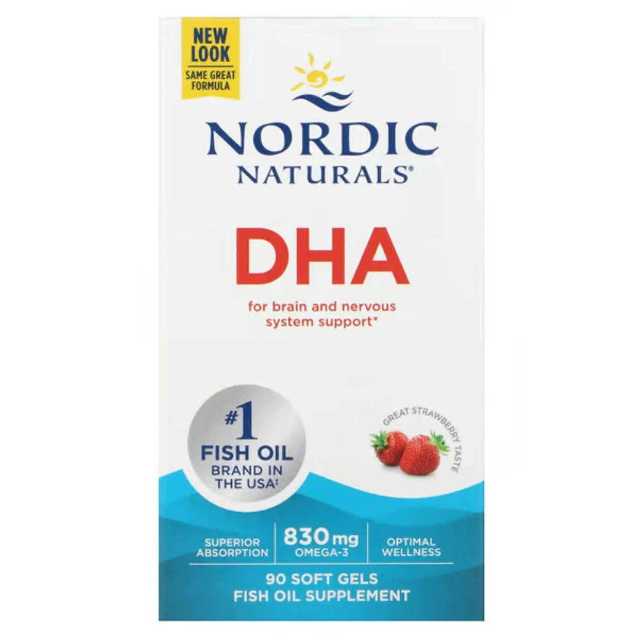 Nordic Naturals DHA 500mg 90 SoftGels 2 Nordic Naturals DHA 500mg 90 SoftGels - Image 2