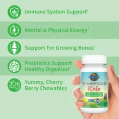 Garden Of Life Vitamin Code Kids 60 Chews -Now Foods Store Untitled design 63 50725.1707419169
