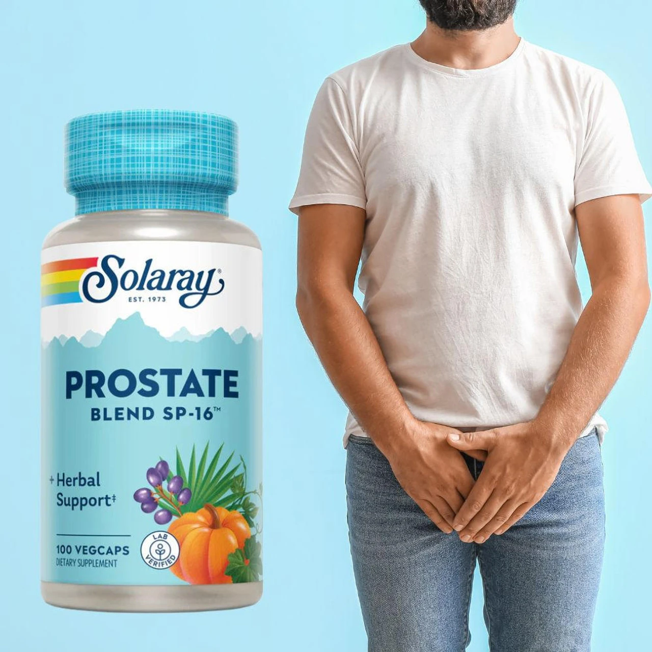 Solaray Prostate Blend SP-16 100 Capsules 4 Solaray Prostate Blend SP-16 100 Capsules - Image 4