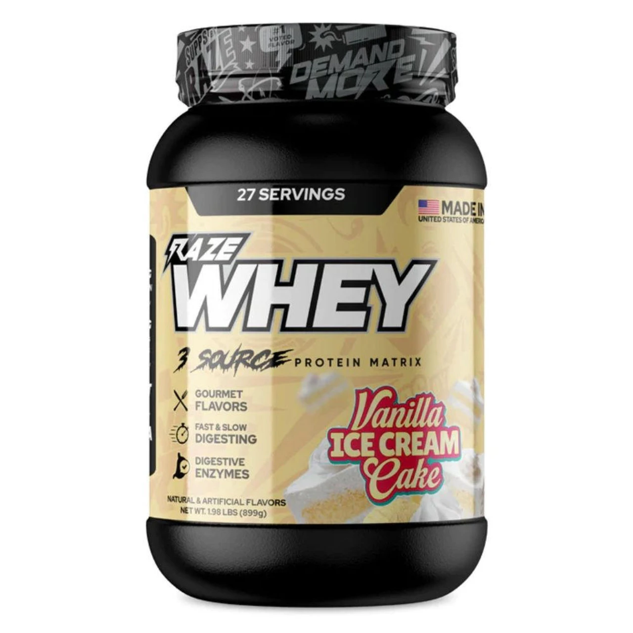 RAZE Whey Protein 27 Servings 2 RAZE Whey Protein 27 Servings - Image 2