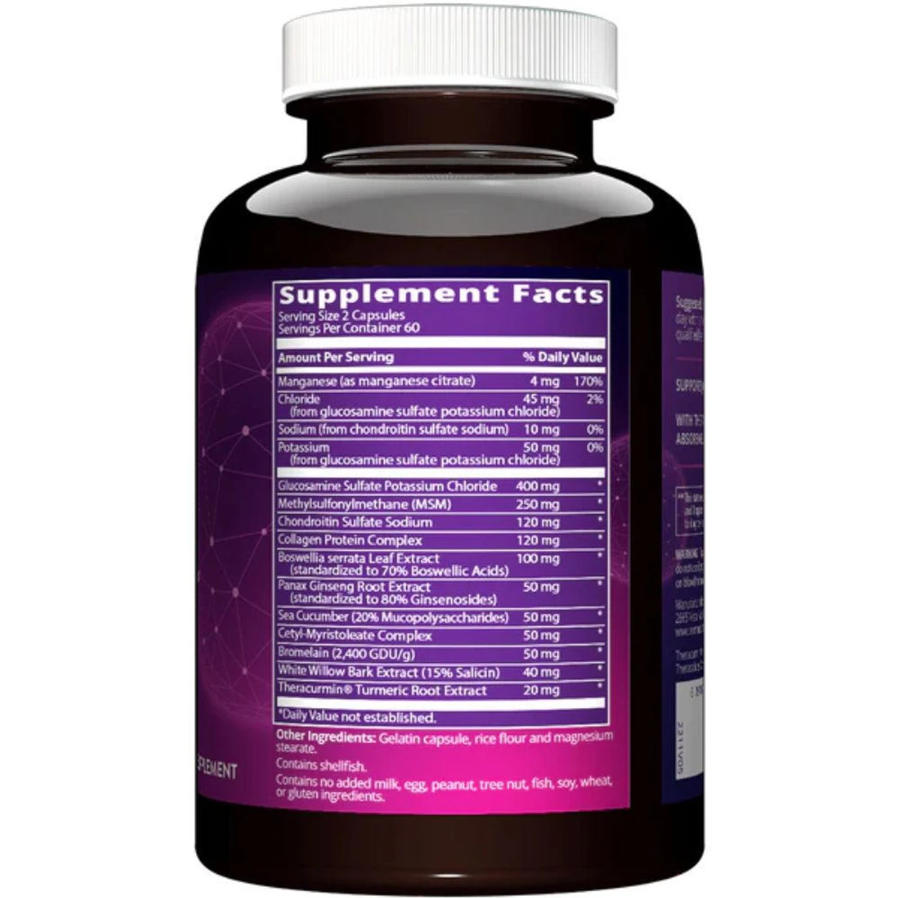 MRM Joint Synergy+ 120 Caps 2 MRM Joint Synergy+ 120 Caps - Image 2