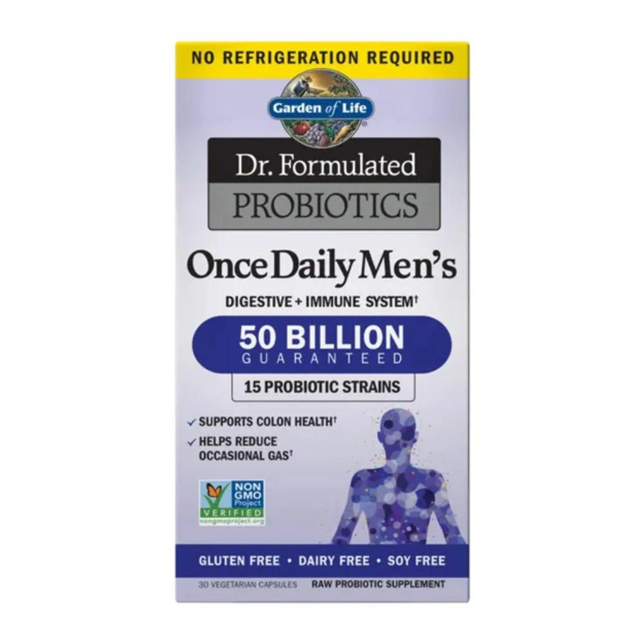 Garden Of Life Dr. Formulated Probiotics Once Daily Men's 30 Vege Caps 3 Garden Of Life Dr. Formulated Probiotics Once Daily Men's 30 Vege Caps - Image 3