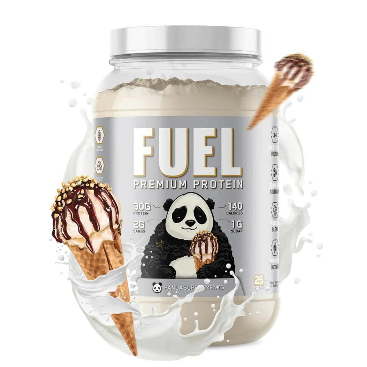 Panda Supps Fuel Protein 25 Servings 4 Panda Supps Fuel Protein 25 Servings - Image 4