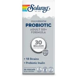 Solaray Mycrobiome Probiotic Adult 50+ 30 VC