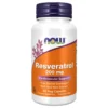 Now Foods Natural Resveratrol 200 Mg 60 Vegetable Capsules