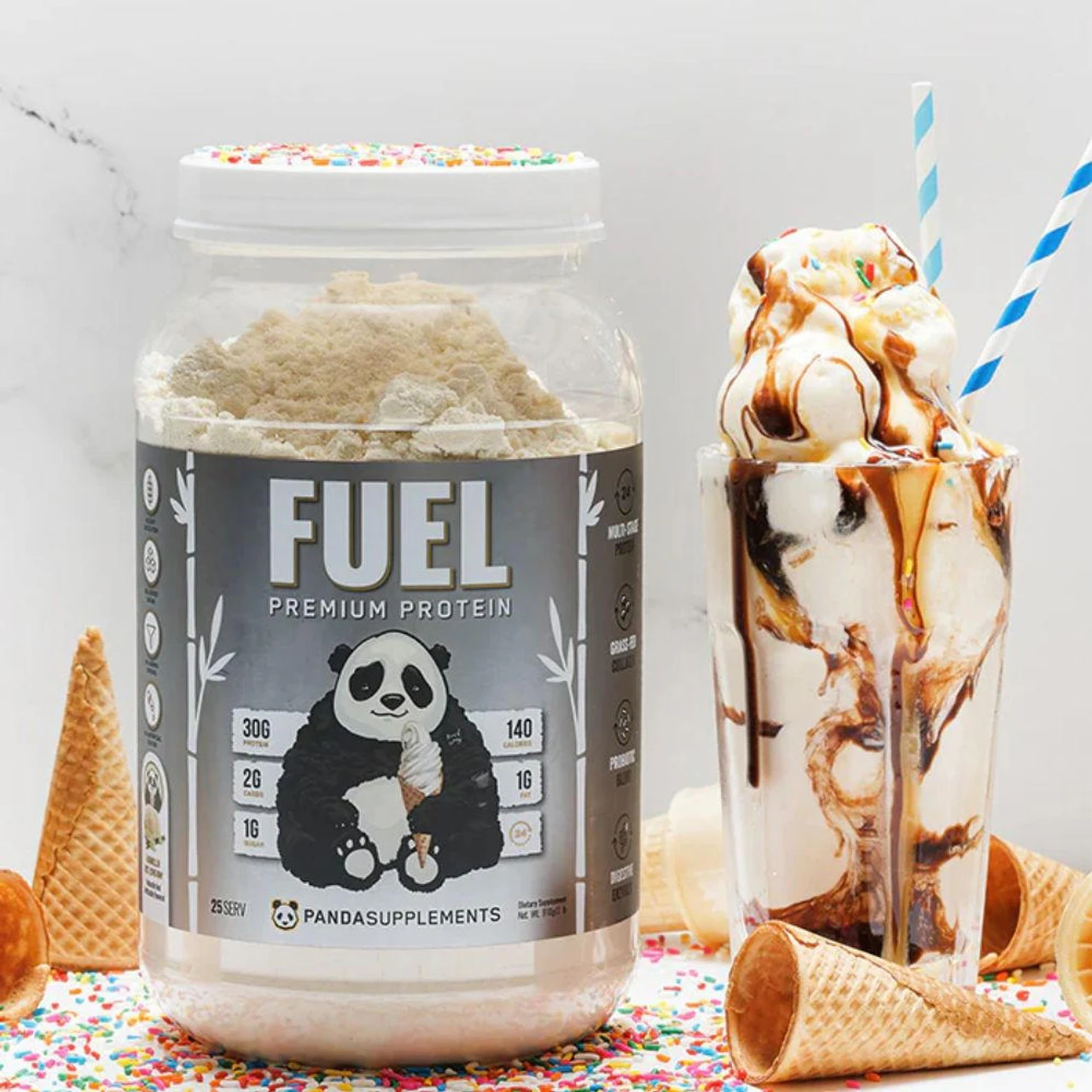 Panda Supps Fuel Protein 25 Servings 5 Panda Supps Fuel Protein 25 Servings - Image 5