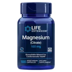 Life Extension Magnesium Citrate 100mg 100 Caps