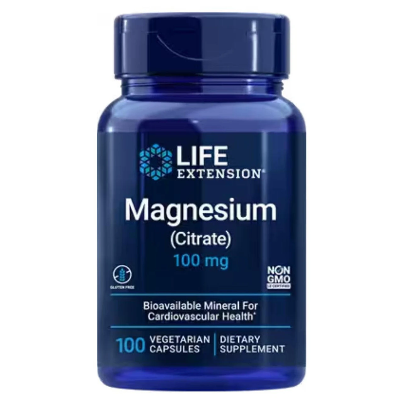 Life Extension Magnesium Citrate 100mg 100 Caps 1 Life Extension Magnesium Citrate 100mg 100 Caps