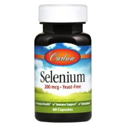 Carlson Selenium 200mcg 60 Capsules
