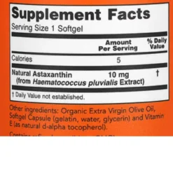 Now Foods Astaxanthin 10mg 60 Softgels 5 Now Foods Astaxanthin 10mg 60 Softgels -Now Foods Store Untitleddesign 10 08a10c44 a12e 457f 9c35 0d028541dbfa 53097.1707419103
