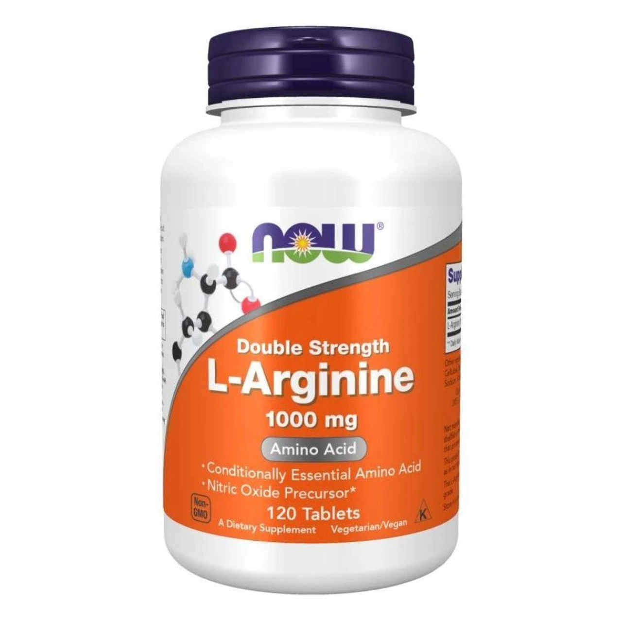 Now Foods L-Arginine 1000mg 120 Tabs 1 Now Foods L-Arginine 1000mg 120 Tabs