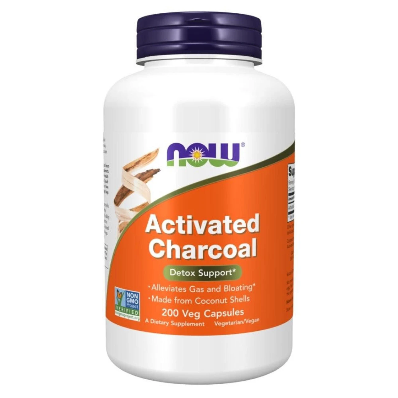 Now Foods Activated Charcoal 200 Capsules 1 Now Foods Activated Charcoal 200 Capsules