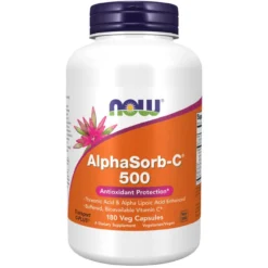 Now Foods Alphasorb-C 500 180 Capsules