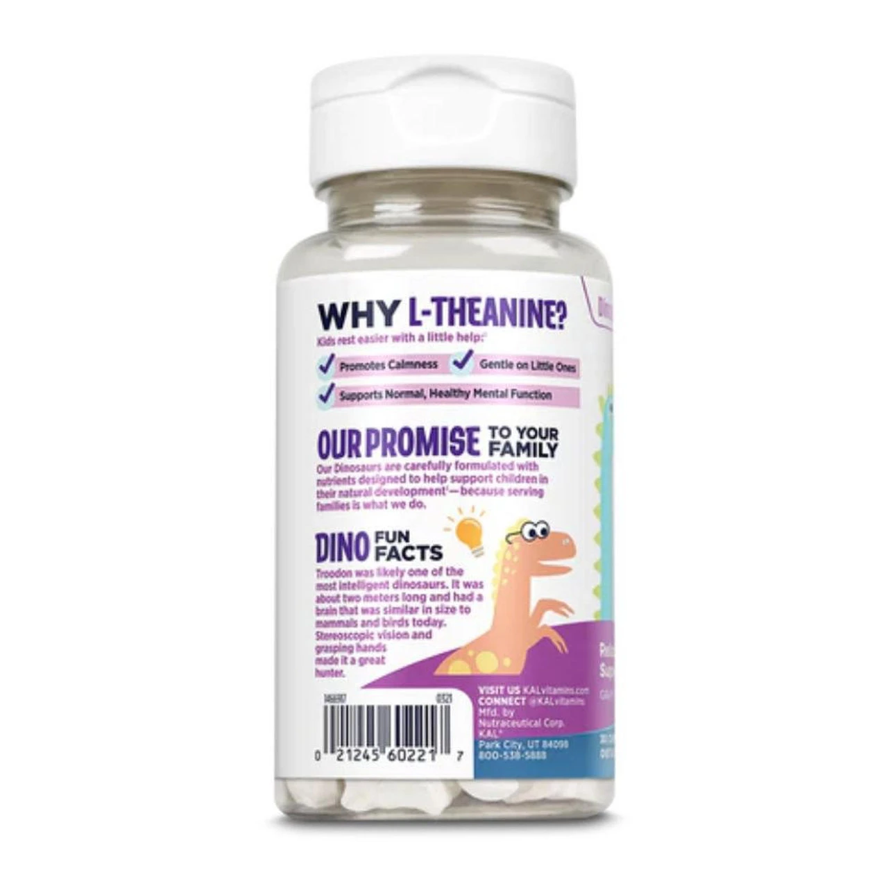 KAL Relax-A-Saurus Grape 30 Capsules 2 KAL Relax-A-Saurus Grape 30 Capsules - Image 2