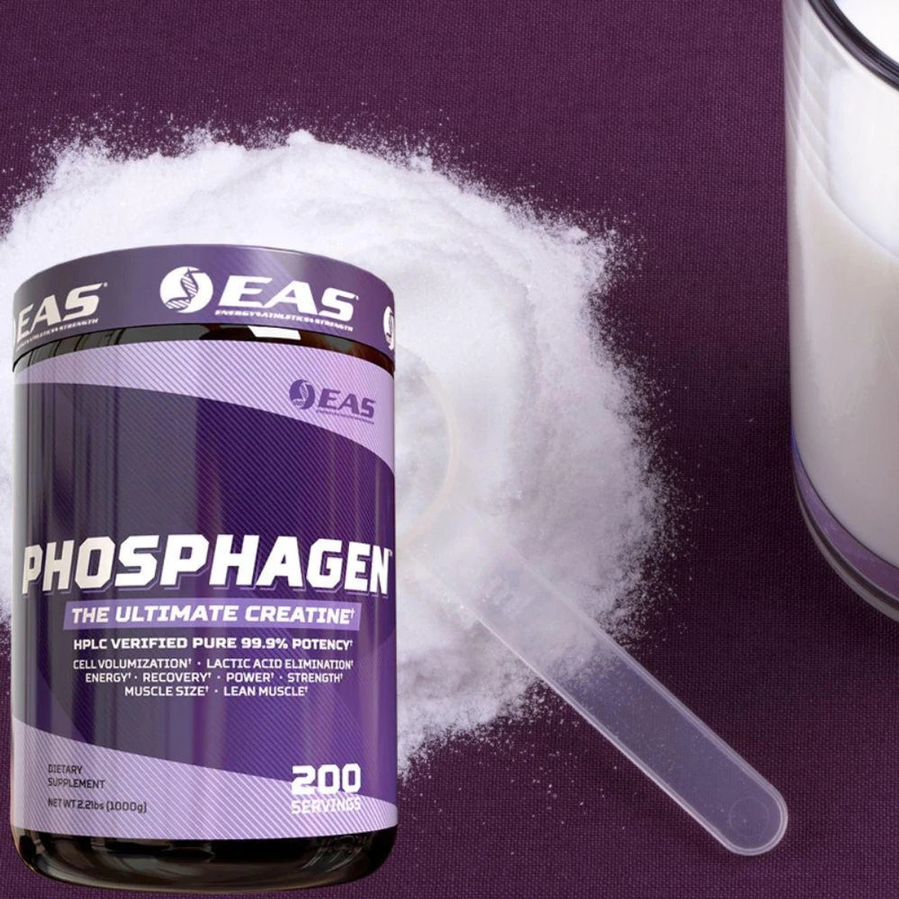 EAS Phosphagen Creatine 1000 Grams 4 EAS Phosphagen Creatine 1000 Grams - Image 4