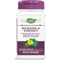Nature's Way Rhodiola Energy 40 Capsules