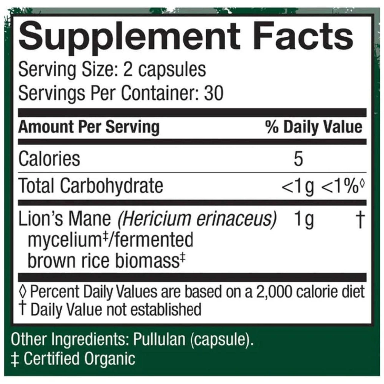 Fungi Perfect Host Defense Lion's Mane 60 Vege Caps 2 Fungi Perfect Host Defense Lion's Mane 60 Vege Caps - Image 2