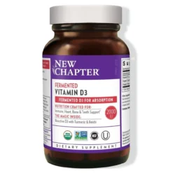 New Chapter Fermented Vitamin D3 90 Tablets