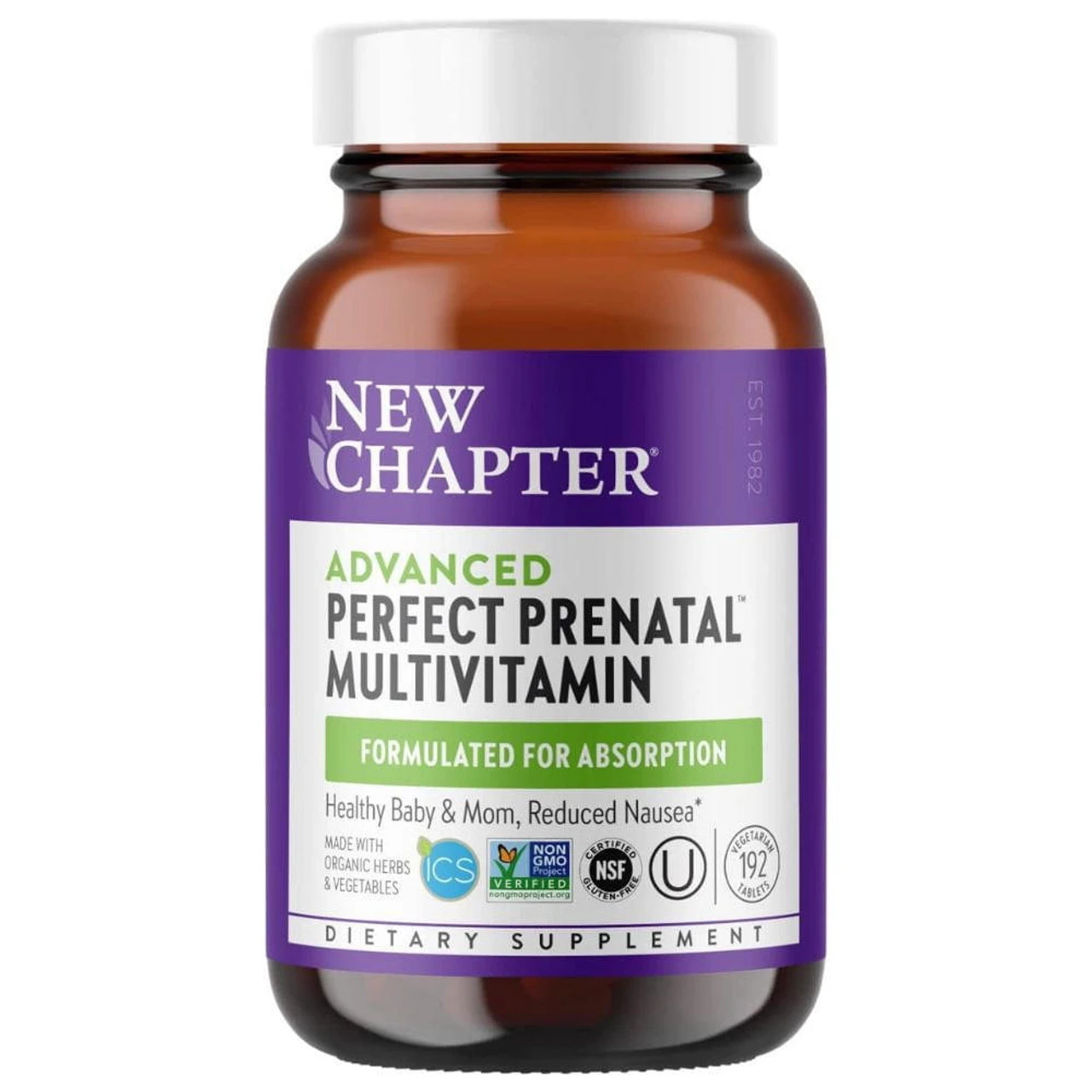 New Chapter Perfect Prenatal Multivitamin 192 Tabs 1 New Chapter Perfect Prenatal Multivitamin 192 Tabs