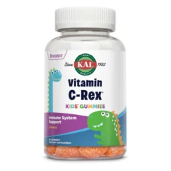 Kal Vitamin C-Rex Yummy Gummy Orange 60 Gummies