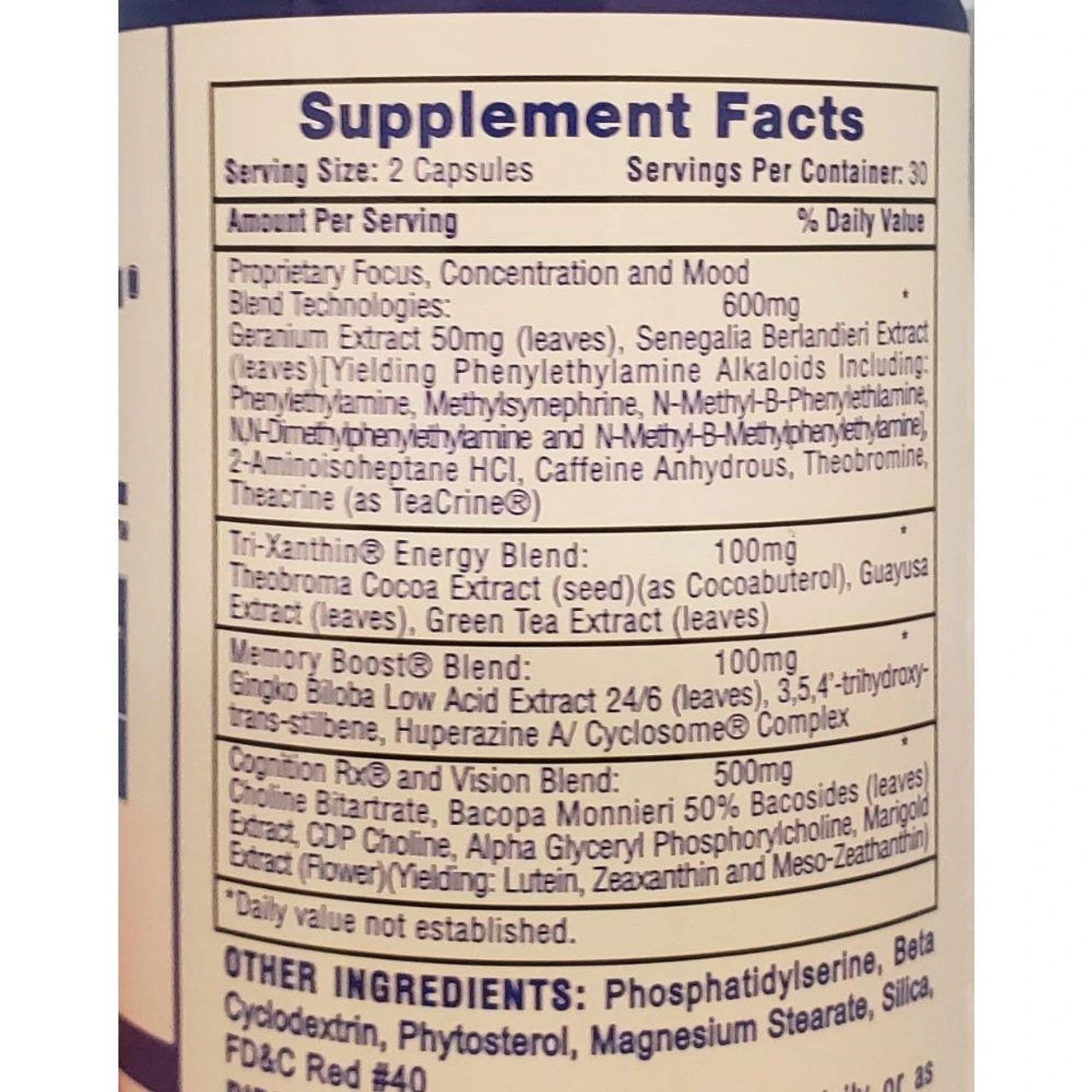 Hi-Tech Pharmaceuticals Cognisport 60 Tablets 4 Hi-Tech Pharmaceuticals Cognisport 60 Tablets - Image 4