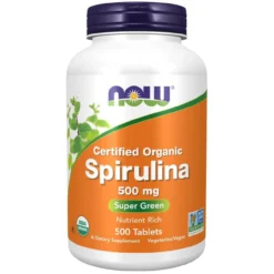 Now Foods Spirulina 500mg 500 Tablets
