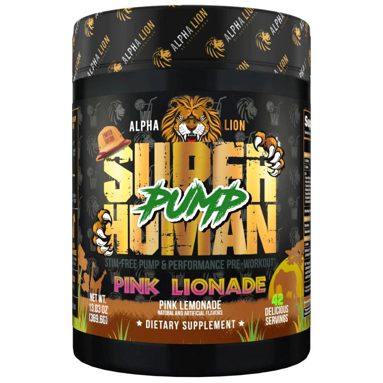 Alpha Lion SuperHuman Pump 42 Servings 8 Alpha Lion SuperHuman Pump 42 Servings - Image 8