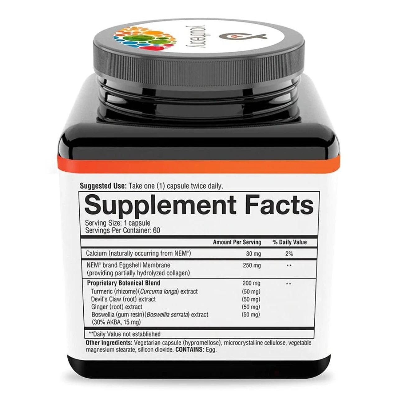 YouTheory Joint Advanced Collagen 120 Capsules 4 YouTheory Joint Advanced Collagen 120 Capsules - Image 4