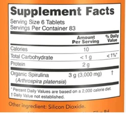 Now Foods Spirulina 500mg 500 Tablets -Now Foods Store Untitleddesign 19 3a2548a6 6b11 40ba a173 4871b4364f9b 39779.1704736016