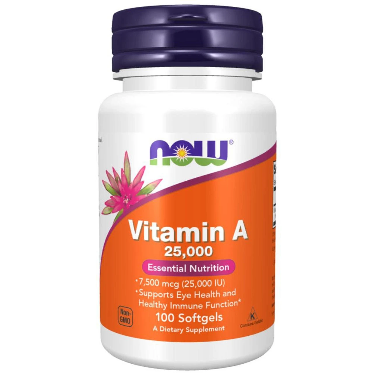 Now Foods Vitamin A 25000 IU 100 Softgels 1 Now Foods Vitamin A 25000 IU 100 Softgels