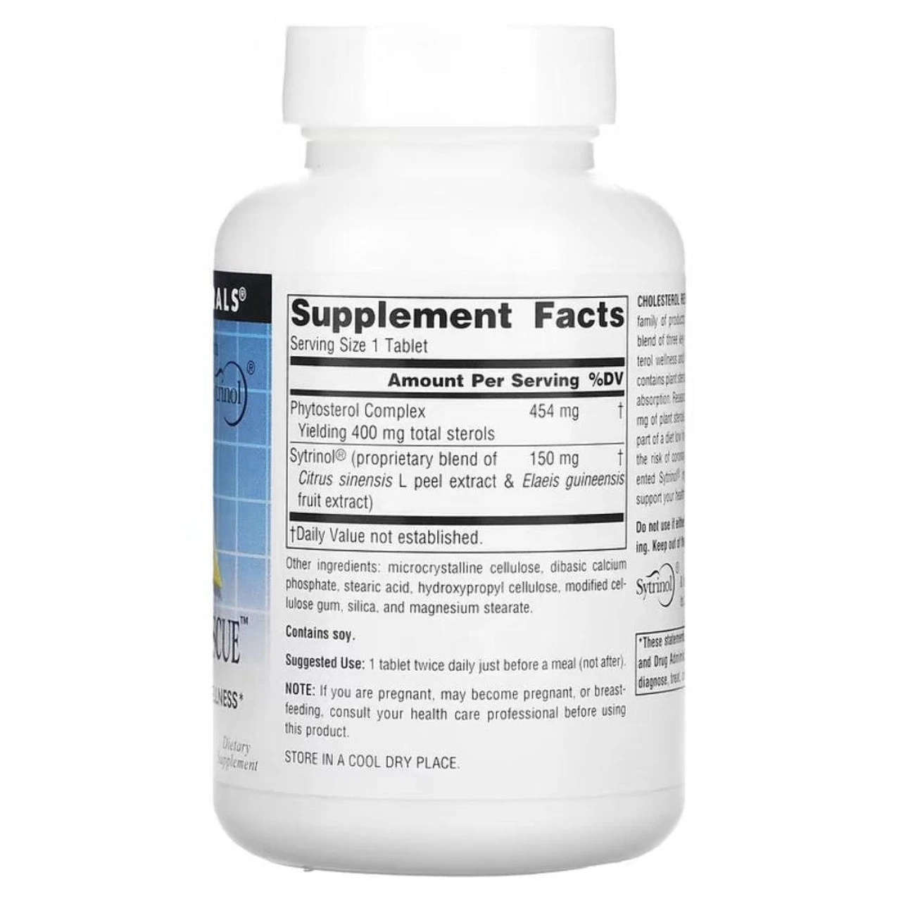 Source Naturals Cholesterol Rescue 60 Tablets 2 Source Naturals Cholesterol Rescue 60 Tablets - Image 2